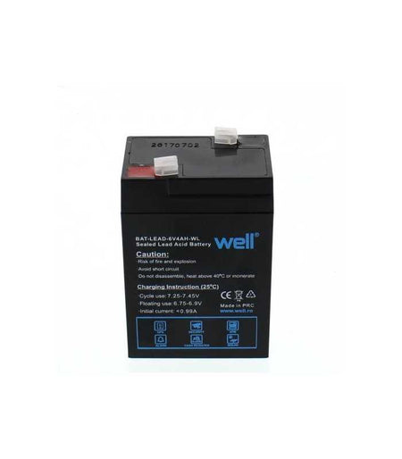 Acumulator 6V 4A PLUMB ACID WELL BAT-LEAD-6V4AH-WL