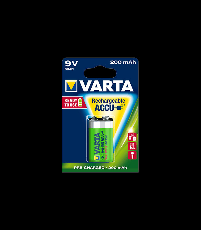 Acumulator Ni-MH Varta 9V 200mAh Ready to use