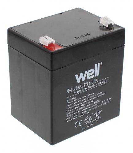 Acumulator plumb acid 12V 5Ah Well BAT-LEAD-12V5AH-WL
