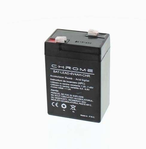 Acumulator plumb acid 6V 4AH Chrome 60x47x101mm