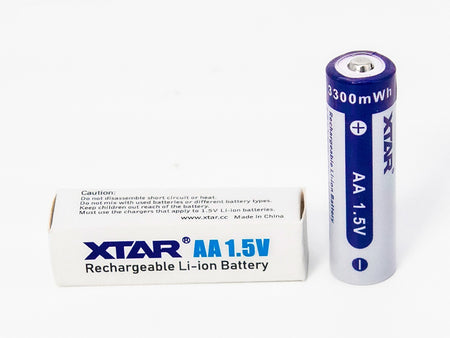 Acumulator XTAR Li-ion AA R6 1.5V 3300mWh cu pin terminal