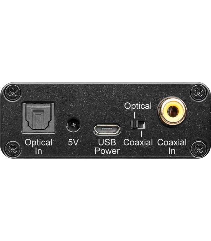 Adaptor AUDIO DIGITAL la ANALOG TOSLINK la 2x RCA +JACK 3.5 mm Goobay