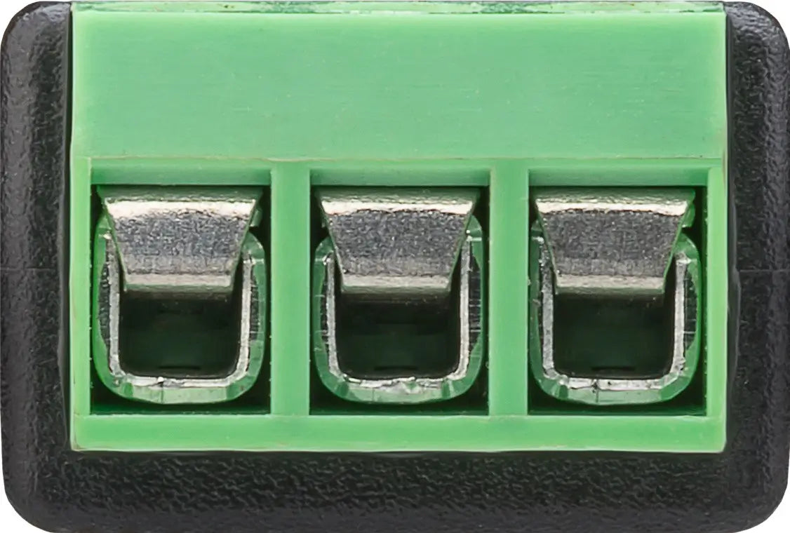 Adaptor bloc terminal cu 3 pini tip regleta cu surub la Jack 3.5 mm tata 3 pini stereo Goobay 76745