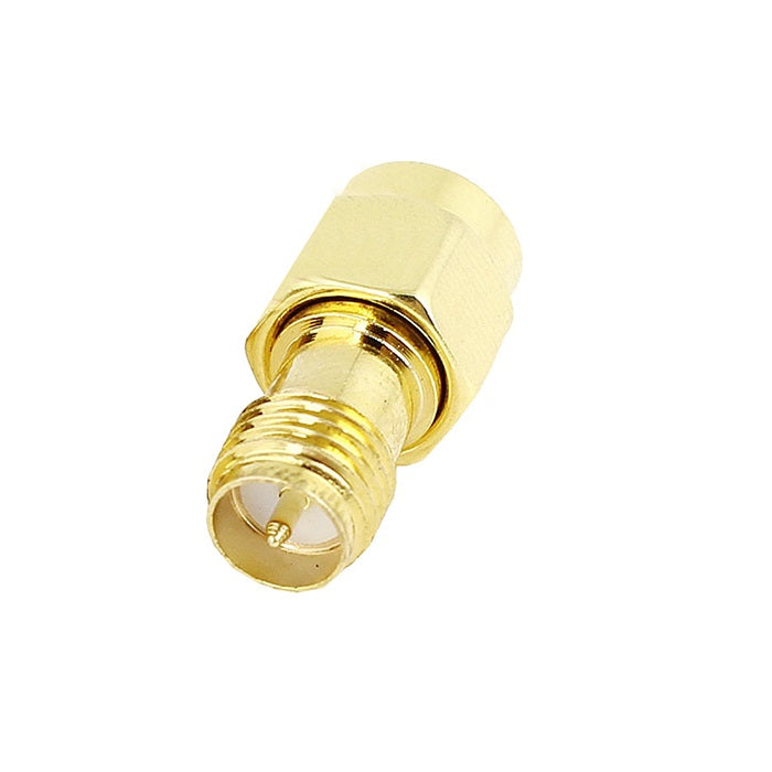 Adaptor convertor antena wifi RF coaxial RP-SMA tata la RP-SMA mama 50ohm de inalta calitate cupru placat cu aur