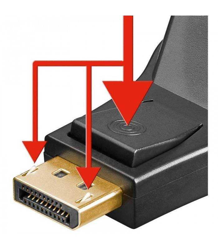 Adaptor DisplayPort la DVI-I 24+5 mama Goobay
