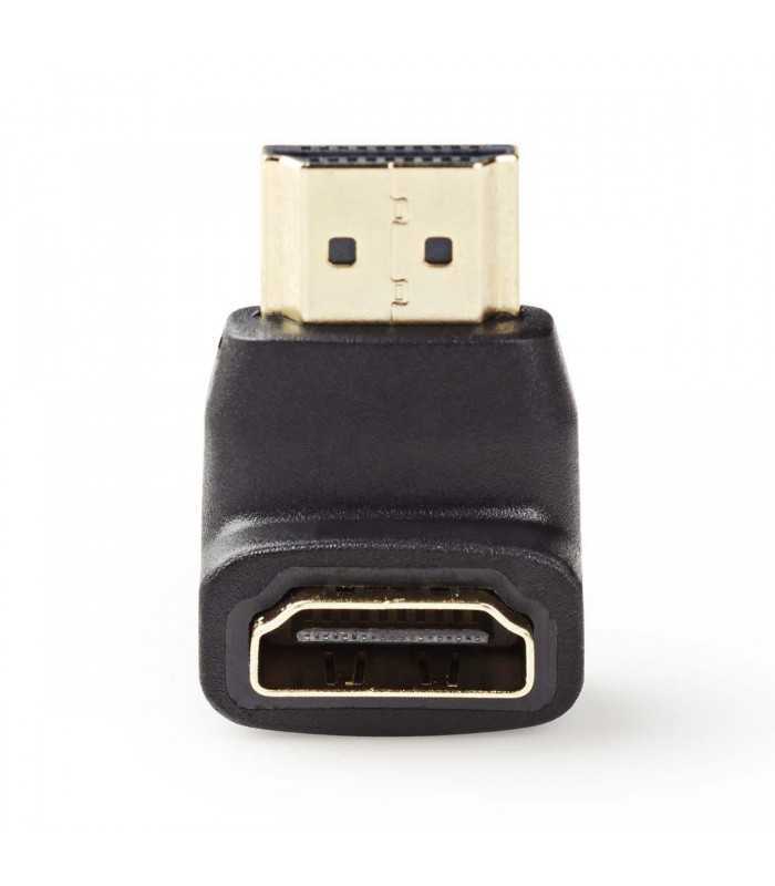 Adaptor HDMI tata conector 90 grade - intrare mama HDMI Nedis