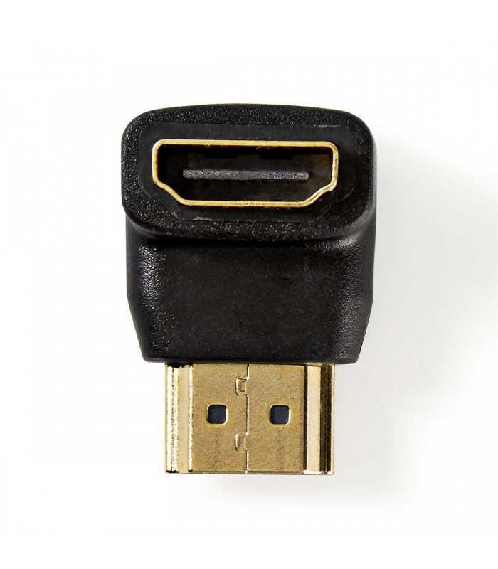 Adaptor HDMI tata conector 90 grade - intrare mama HDMI Nedis