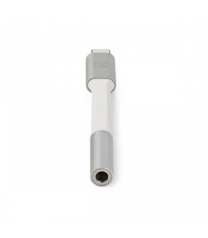 Adaptor iPhone Apple Lightning 8-Pin tata la Jack 3.5 mm mama 0.15m gri Nedis