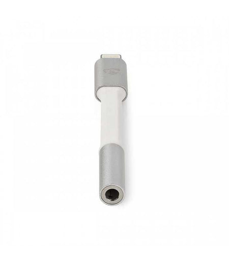 Adaptor iPhone Apple Lightning 8-Pin tata la Jack 3.5 mm mama 0.15m gri Nedis