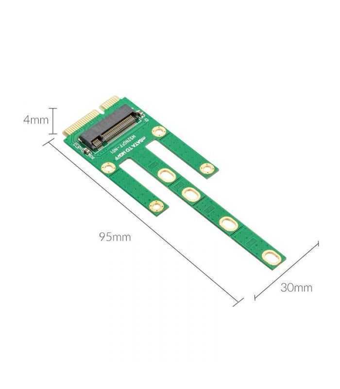 Adaptor M.2 - mSATA verde Orico MSTM2