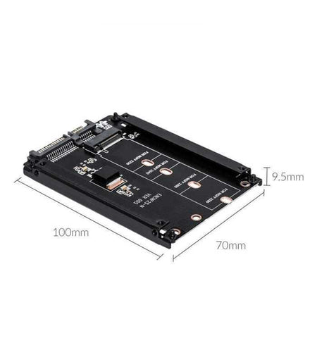 Adaptor M.2 - SATA 1x slot negru Orico S22TM2