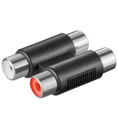 Adaptor prelungire 2x RCA mama la 2x RCA mama Goobay