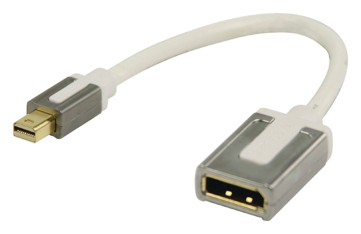 Adaptor Profesional mini DisplayPort - DisplayPort v1.1 0.2m alb Profigold