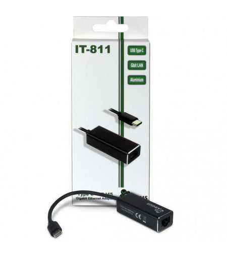 Adaptor Retea Gigabit RJ45 USB 3.0 Type C Inter-Tech Argus IT-811