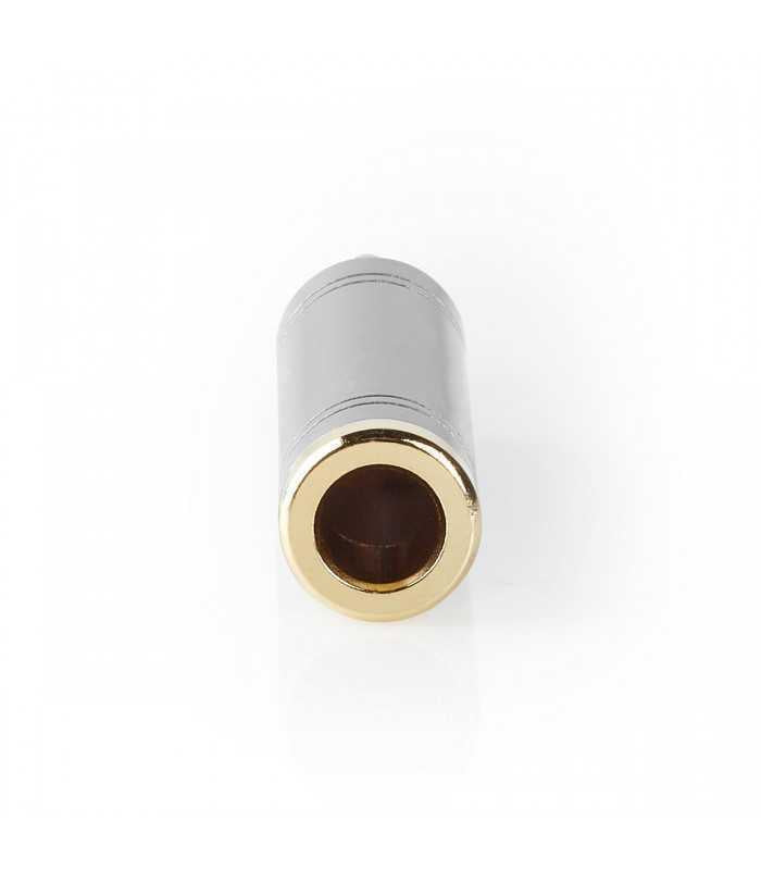 Adaptor Stereo JACK 3.5 mm tata - 6.35 mm mama metal NEDIS