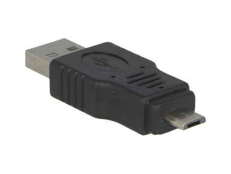Adaptor USB 2.0 USB A tata - mufa tata USB B micro mufa nichelat VCOM CA416-PB
