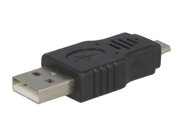 Adaptor USB 2.0 USB A tata - mufa tata USB B micro mufa nichelat VCOM CA416-PB