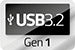Adaptor USB 3.2 Gen 1 USB Type C - VGA mama 1080p Nedis
