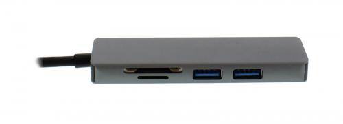Adaptor USB Type C - HDMI +2x USB 3.0 +cititor card Well