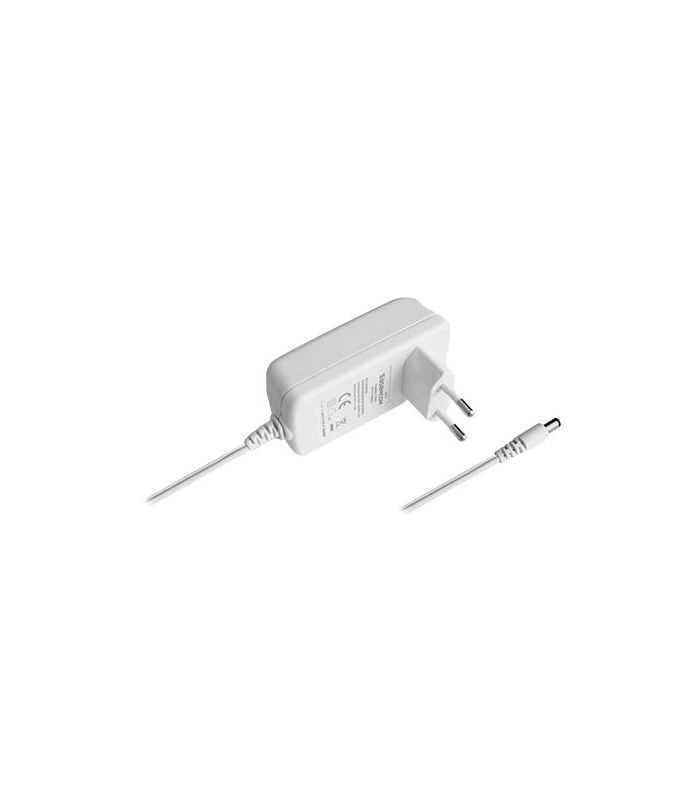 Alimentator 12V 2A cu mufa 5.5x2.5 mm alb