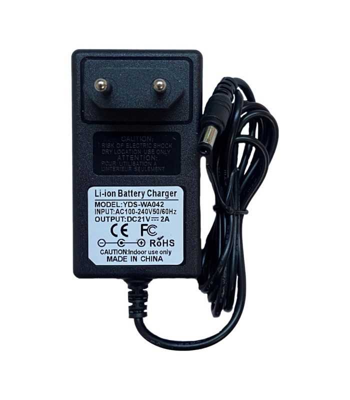 Alimentator incarcator Li-Ion 21V 2A cu mufa 5.5/ 2.5mm (525)