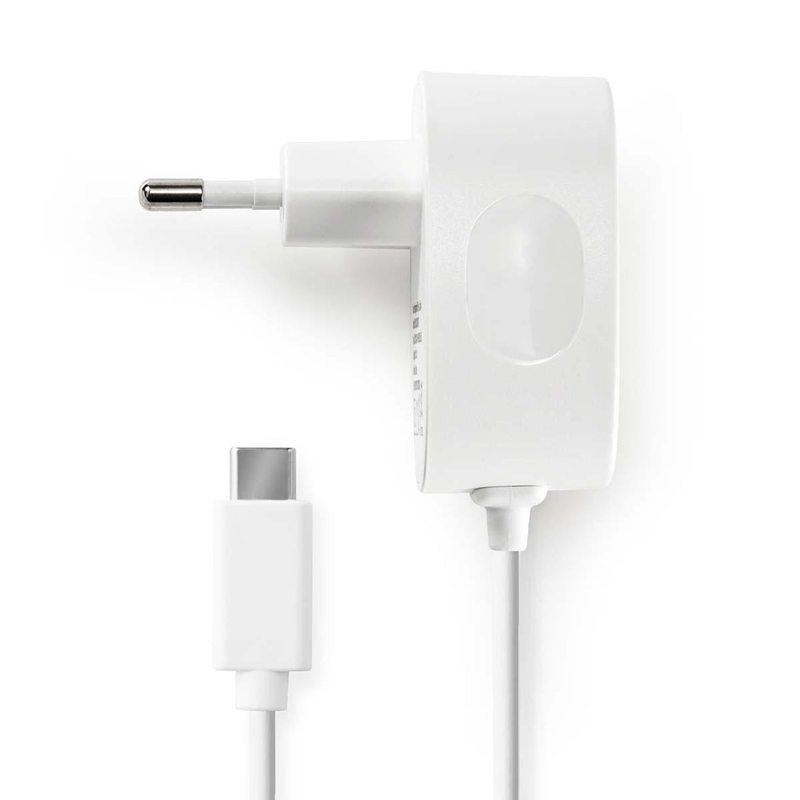 Alimentator retea - USB Type C 3A cablu fix alb NEDIS