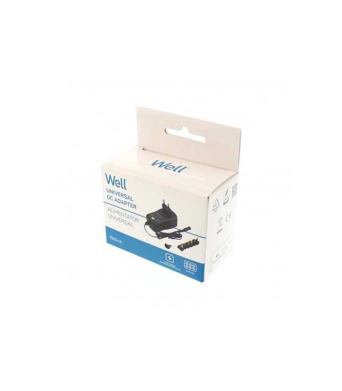Alimentator universal in comutatie 1500mA 3-12V 6 mufe Well