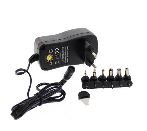 Alimentator universal in comutatie 2250mA 3-12V 2.25A 6 mufe Well