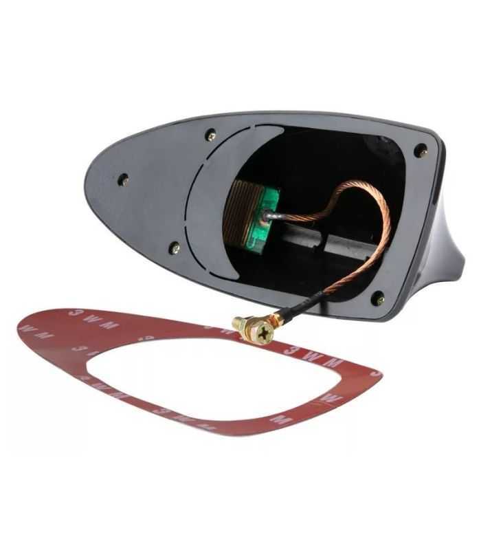 Antena auto AM/FM aripioara de rechin negru 16x8x7.5cm A0419B