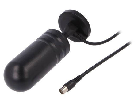 Antena DAB DVB-T 30dBi Montare magnet 75ohm tata IEC -30/85C SR PASSIVES
