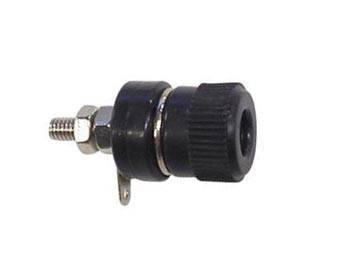 Banana 4mm mama pentru panou negru Velleman