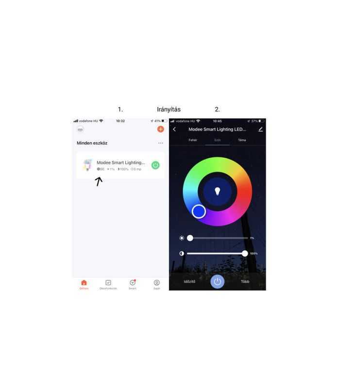 Banda LED Smart WiFi Modee RGB +3CCT 24W 3.4W/m 240lm/m Tuya IP20 5m MSL-LS24W5MRGB