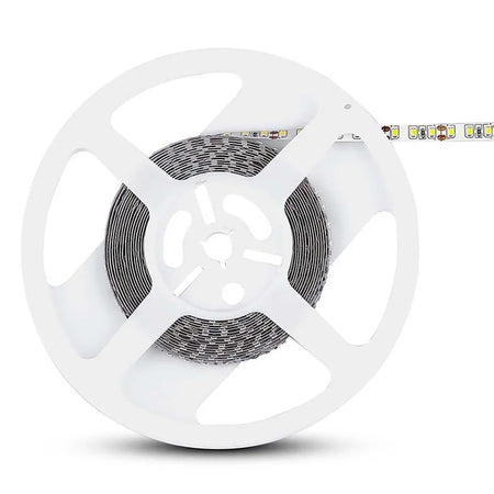 Banda LED SMD3528 12V 8W/m120LED/m 800lm/m 4000K IP20 5M V-tac SKU-212042