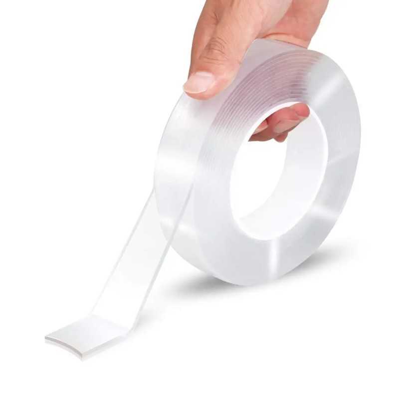 Banda nano-adeziva cu doua fete extra rezistente 300x3x0.2cm DA00527