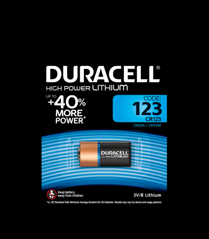 Baterie DURACELL CR123 3V LITIU 16.8x3.45mm