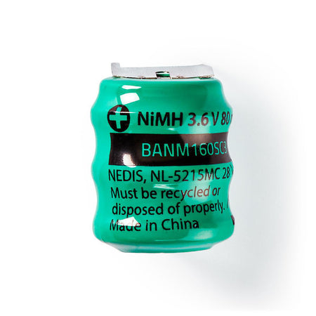 Baterie incarcabila NiMH Nedis 3.6V 80mAh cu pini