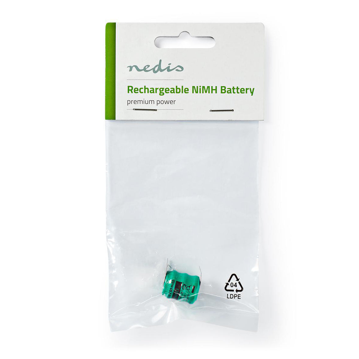 Baterie incarcabila NiMH Nedis 3.6V 80mAh cu pini