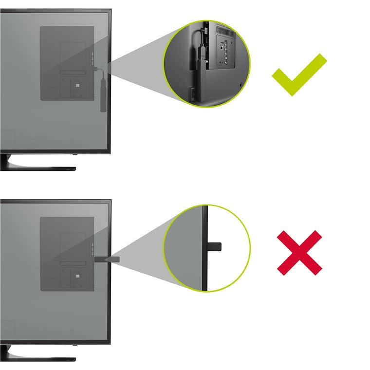 Cablu adaptor HDMI tata - HDMI mama 10cm v2.0 4K Ultra HD 2160p 60Hz Goobay 49979