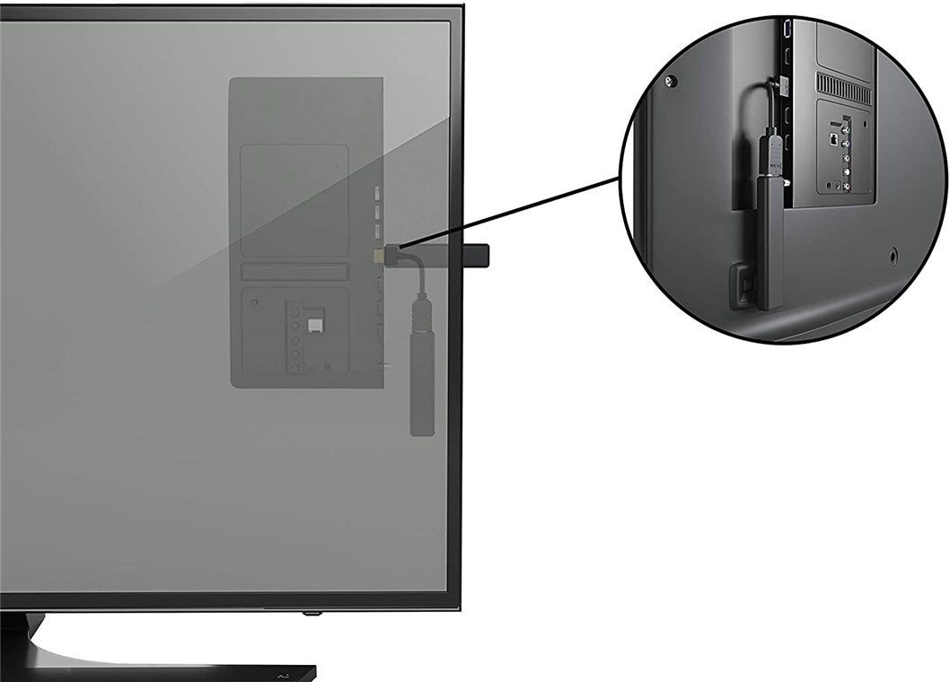 Cablu adaptor HDMI tata - HDMI mama 10cm v2.0 4K Ultra HD 2160p 60Hz Goobay 49979
