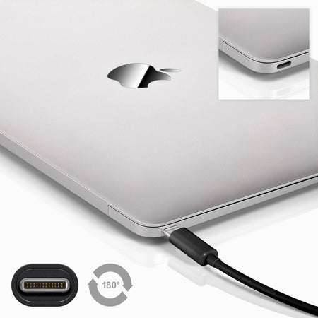 Cablu adaptor USB Type C tata - mini USB 5 pini 2.0 1m negru Goobay