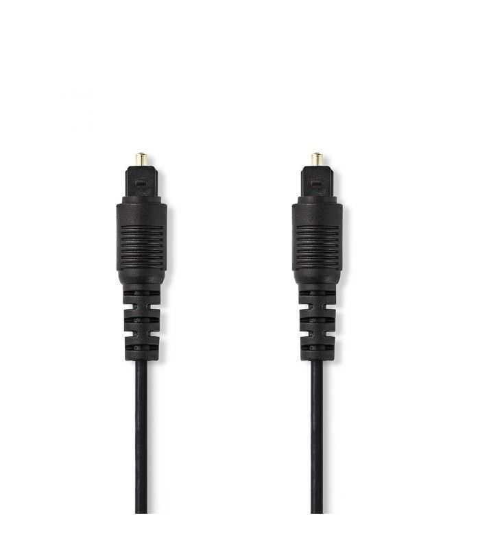 Cablu audio optic Nedis TosLink tata - TosLink tata 3m negru