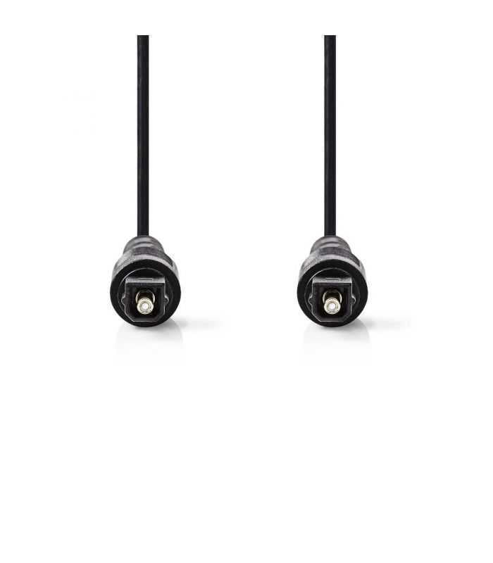 Cablu audio optic Nedis TosLink tata - TosLink tata 3m negru