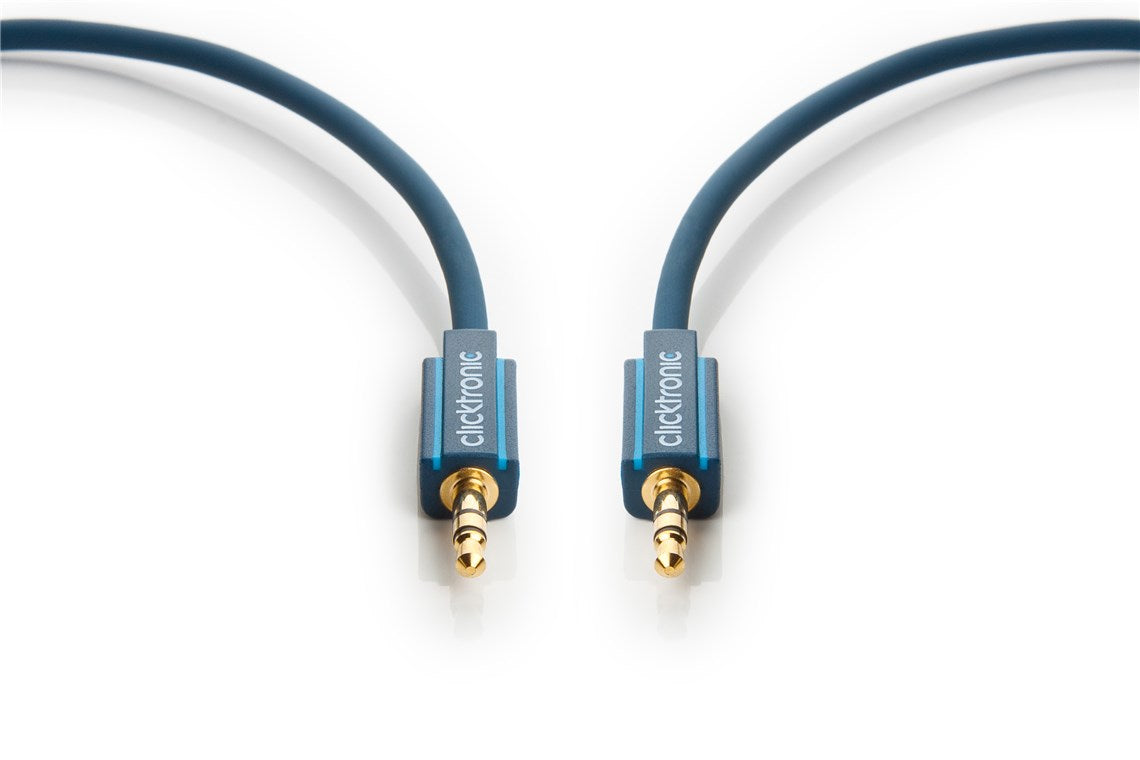 Cablu audio Profesional Jack 3.5 mm 3m tata-tata stereo OFC cupru fara oxigen Clicktronic
