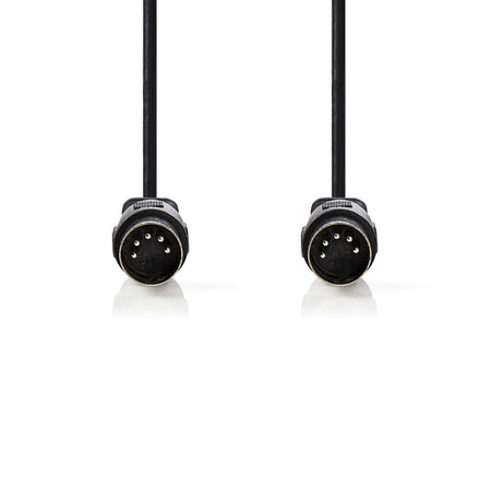 Cablu audio stereo Nedis DIN 5 pini tata - DIN 5 pini tata 3m