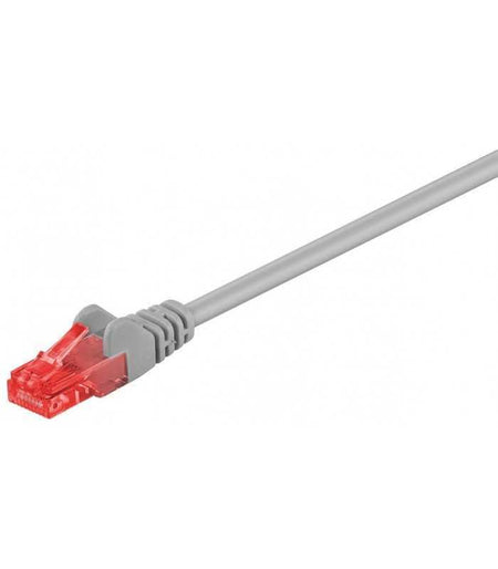 Cablu CAT6 patch UTP gri 5m CCA Goobay