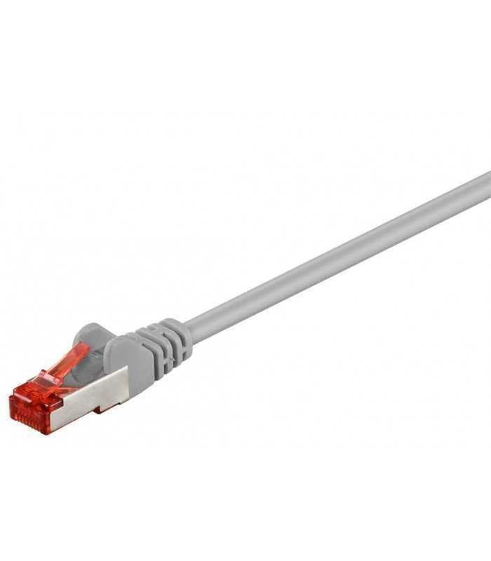 Cablu CAT6 SFTP 50m patch cord gri Goobay