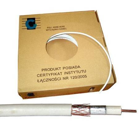 Cablu coaxial cupru/cupru 75 ohmi ecranaj 32 fire cupru diametru 7.1mm Cabletech