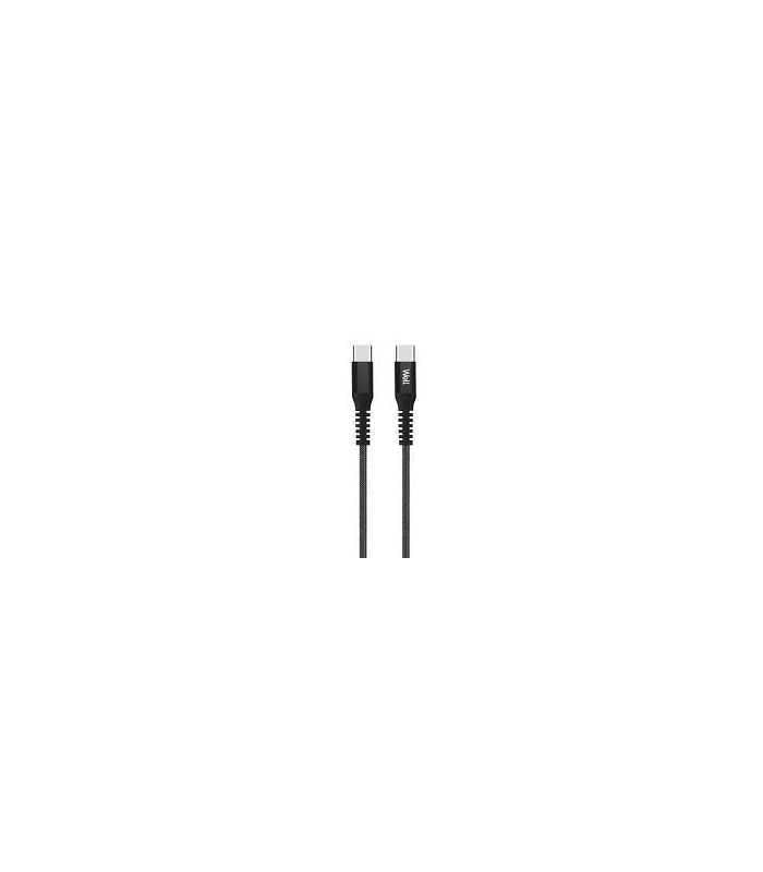 Cablu de date si incarcare USB TYPE C 1m 20V 3A 60W Well negru