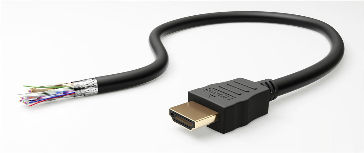 Cablu HDMI 2.1 - HDMI 2.1 2m High Speed + Ethernet eARC 3D 4K/120Hz 8K UHD 4320p 60Hz Goobay 61640
