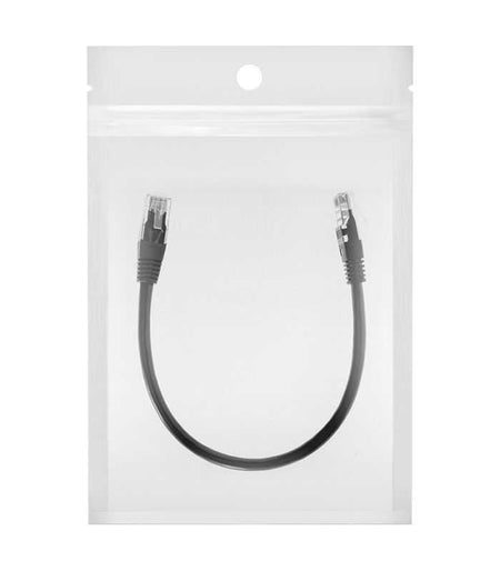 Cablu patchord UTP Cat6 0.25m negru RB-6013-0.25 Rebel